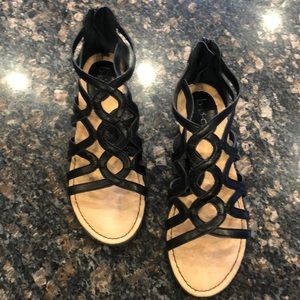 Boc little wedge sandals